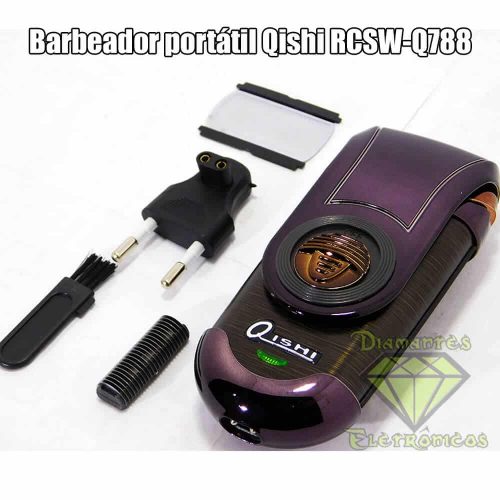 Barbeador Portátil Qishi Rscw-q788