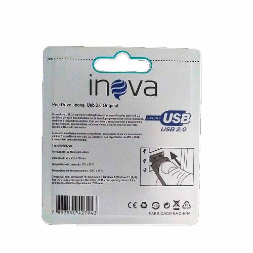 Pendrive Inova 32GB UP-8569